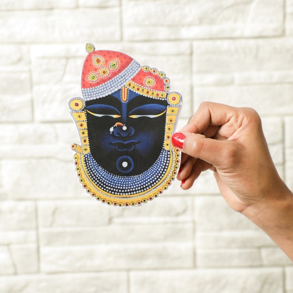 Lord Shrinathji Cutouts | indian god cutouts | wedding decor | housewarming party decor | pooja ceremony decor | god cutouts | home styling