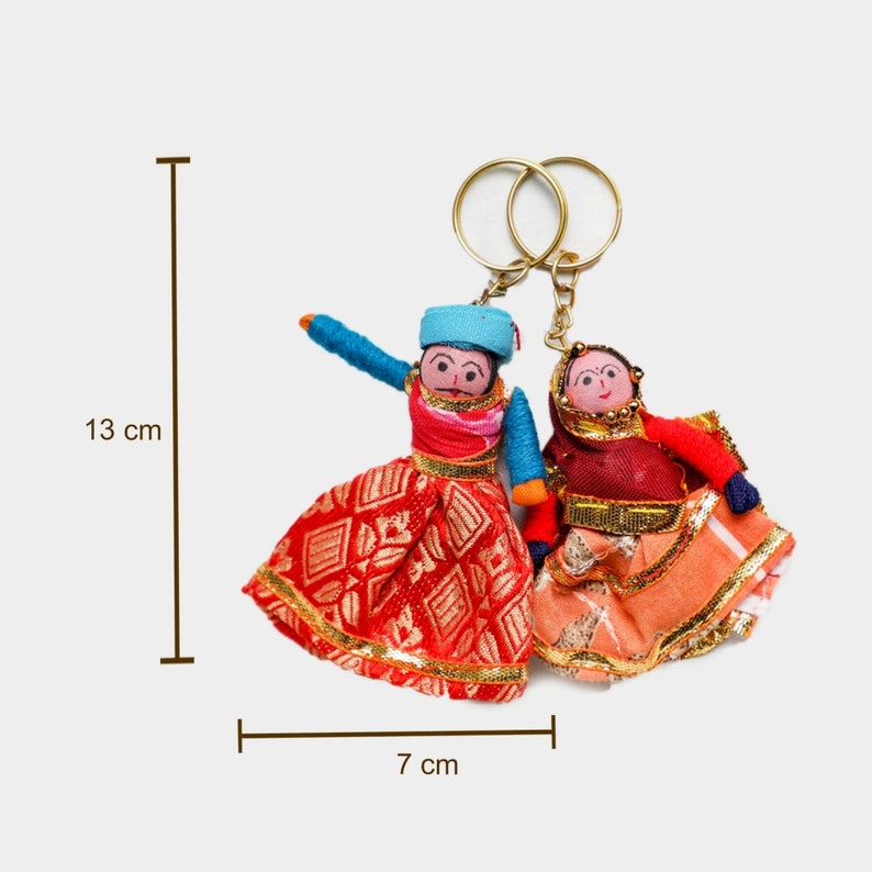 1pairpuppet Keychain Man and Woman Puppet Keychains Etsy