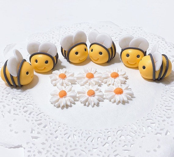 Spring Cake Toppers Optional Honey Bee Or Daisy Flower - Temu