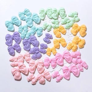 Bow fondant cake topper/ bow cupcake topper / bowknot fondant cake topper