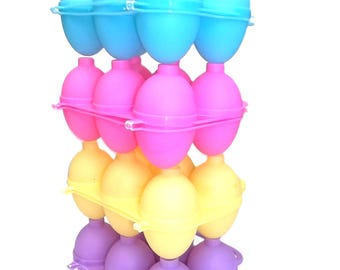 Vintage Jell-O (Jello) SMOOTH Jiggler Egg Molds, Jello Eggs - Your Choice Of Colors - FREE SHIPPING!
