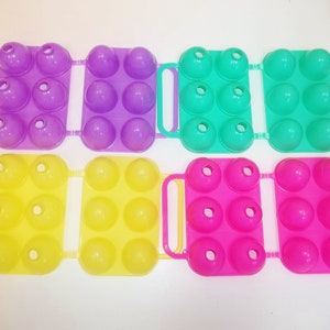 Jell-O Jello Jiggler Egg Molds, Jello Eggs All Are ETCHED Pink, Yellow, Green Or Purple FREE SHIPPING image 4