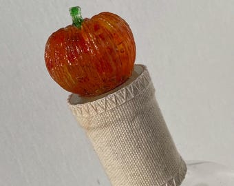 Pumpkin Holiday Bottle Stopper - Halloween - Fall - Thanksgiving Gift