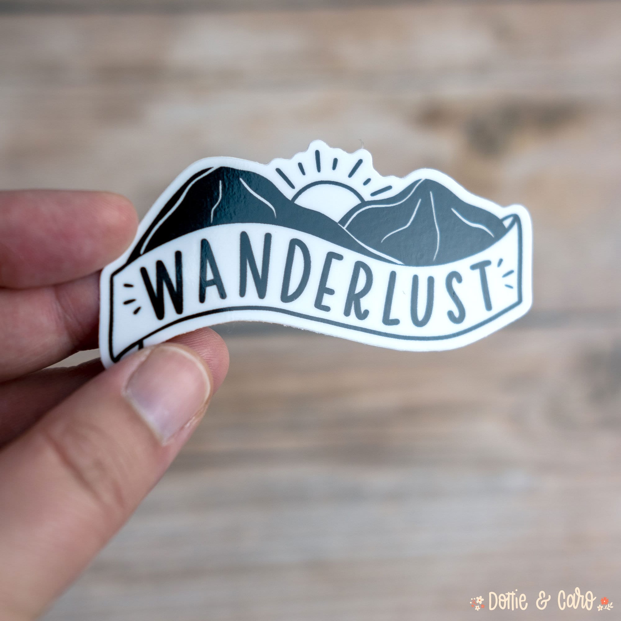 Aazon.co: JB Print Hocking Hills State Park Explore Wanderlust Caping Hiking Ohio Vinyl Decal