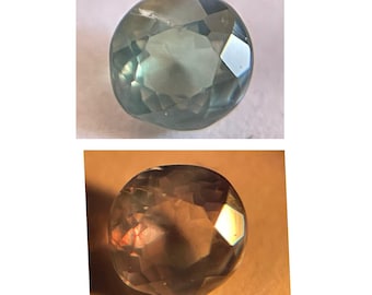 Natural alexandrite round,faceted alexandrite round cut,loose colour change alexandrite stone.