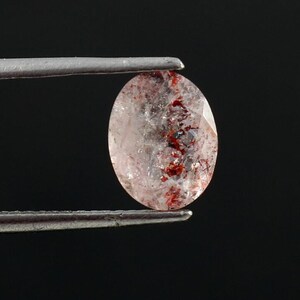 Amazing superseven stone,faceted superseven oval.