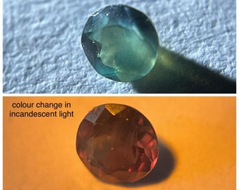 3MM beautiful natural colour change alexandrite round top grade goods,loose Alexandrite for sale.