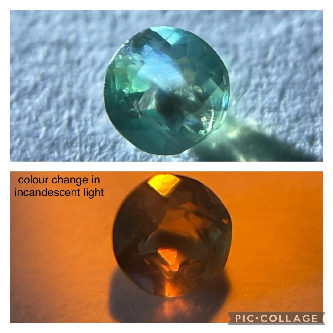 3MM Natural Colour Change Alexandrite Round Top Grade Goods,loose