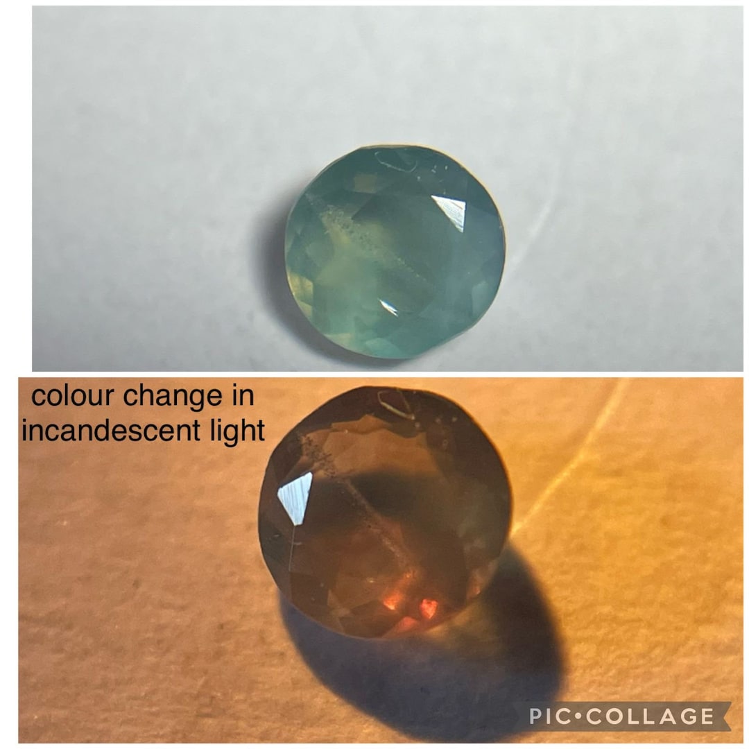 Natural Colour Change Alexandrite Round Top Grade Goods.3mm,loose