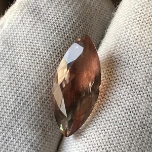 Bio colour natural oregon sunstone marquise cut.