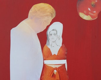 Collage "Power" Mixmedia