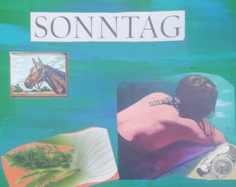 Collage "Sunday" Mixmedia