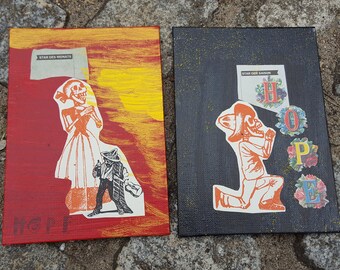 Collage ""Star of season" and "Star of the month"" Mixmedia