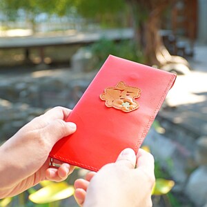 幸運の赤い封筒 中国の旧正月、中国の結婚祝い、幸運の封筒、お金の封筒、革の封筒、マネーホルダー