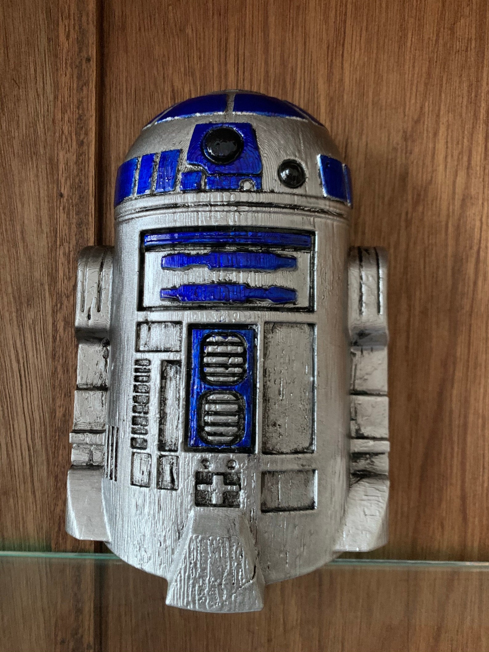 R2D2 Tiki Style Wall Decoration Star Wars Fan Art | Etsy