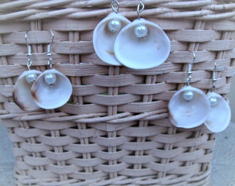 Inilbran Boho Orecchini Conchiglia Blu Smerlo Orecchini A Goccia Perla Vintage Orecchini Spiaggia Smerlo Conchiglia Penzoloni Gioielli Per Donne E Ragazze