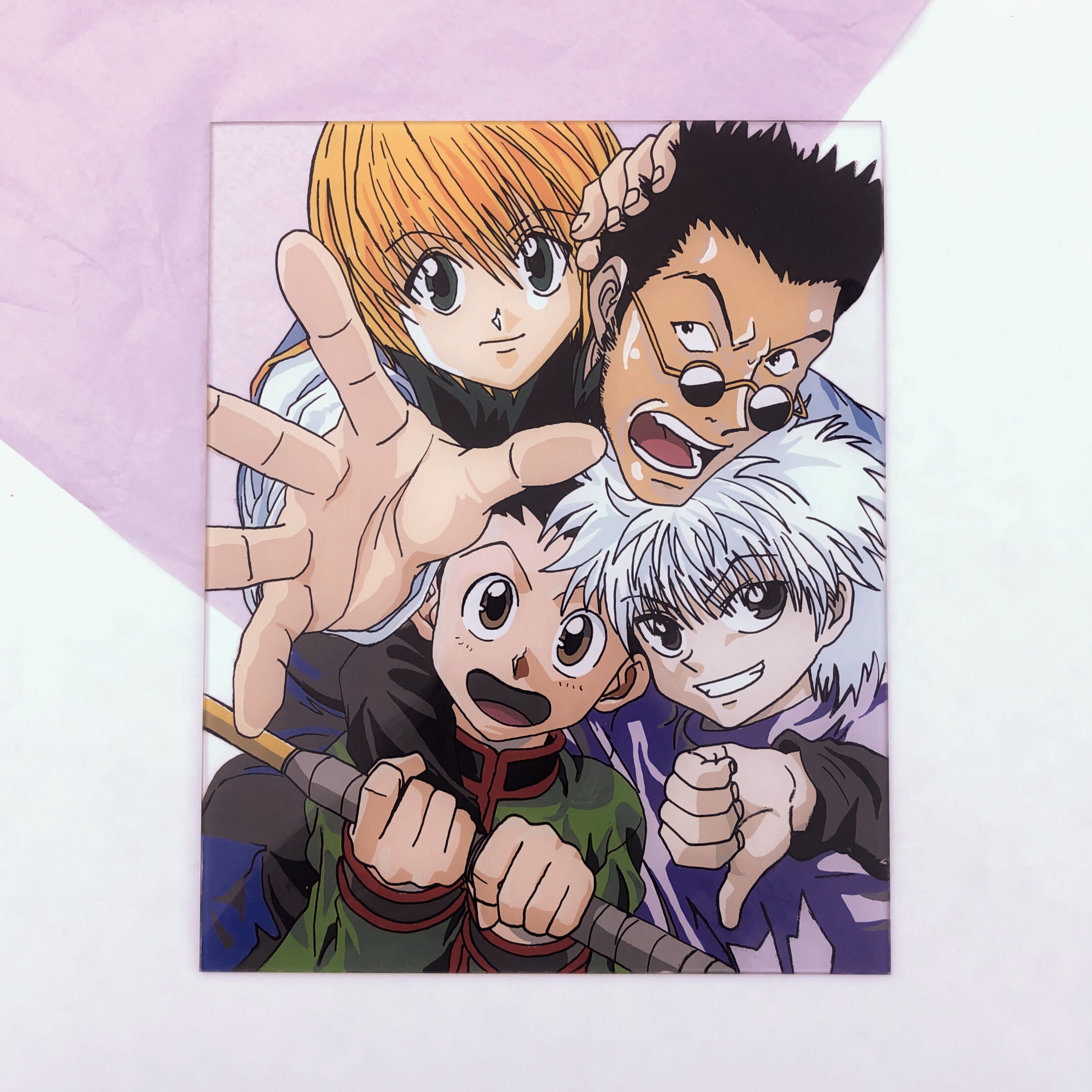 Hunter x Hunter Glass Painting Etsy