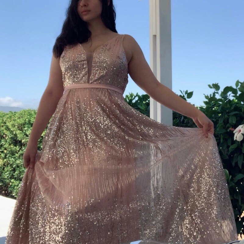 gold and orange dress Strapless Velvet – Walone LLC Dairy-Free Caesar Dressing - Manufacturer Color_Soft Pink Whisper White Dress Size:16