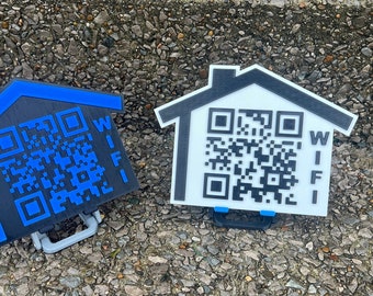 Wifi Password QRCode 3DPrint - Join wifi network Scan Phone