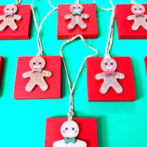 Christmas Ornaments Gingerbread Christmas Tags