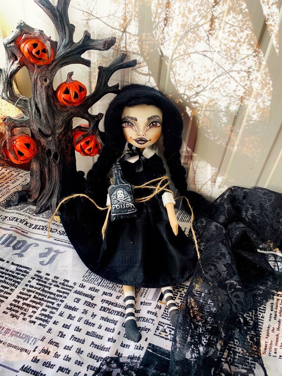 Addams family wednesday doll new arrivals