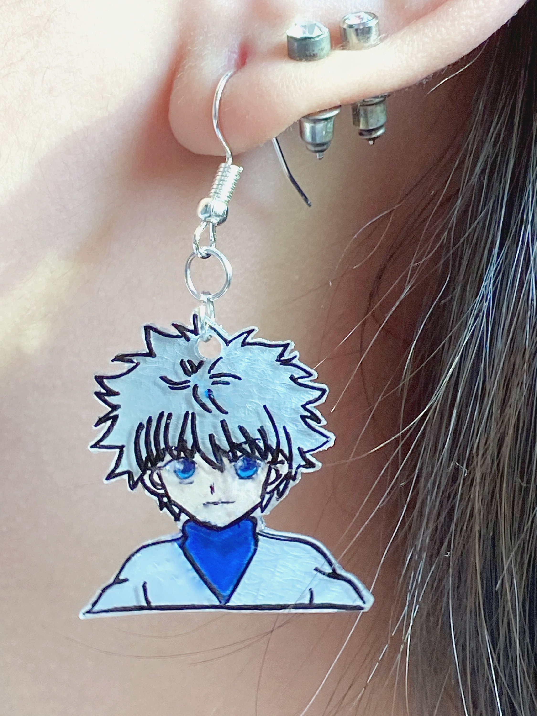 Killua skateboard earrings Clearance