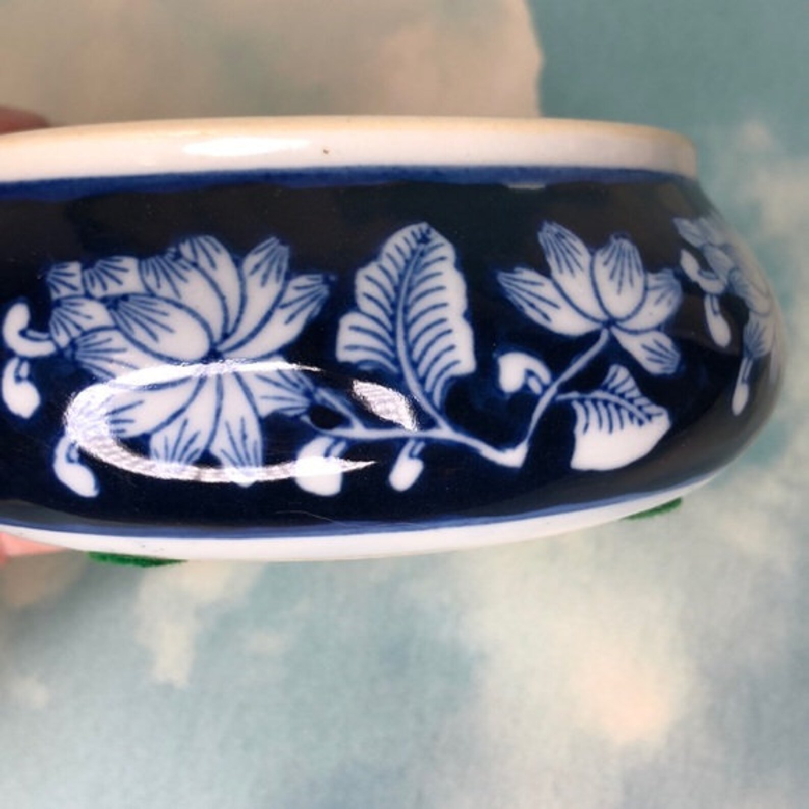 Blue lotus box