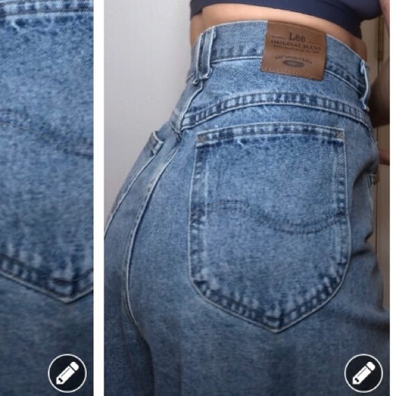 Vintage high waisted Lee mom jeans