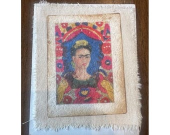 Frida Kahlo, autorretrato em "A Moldura"