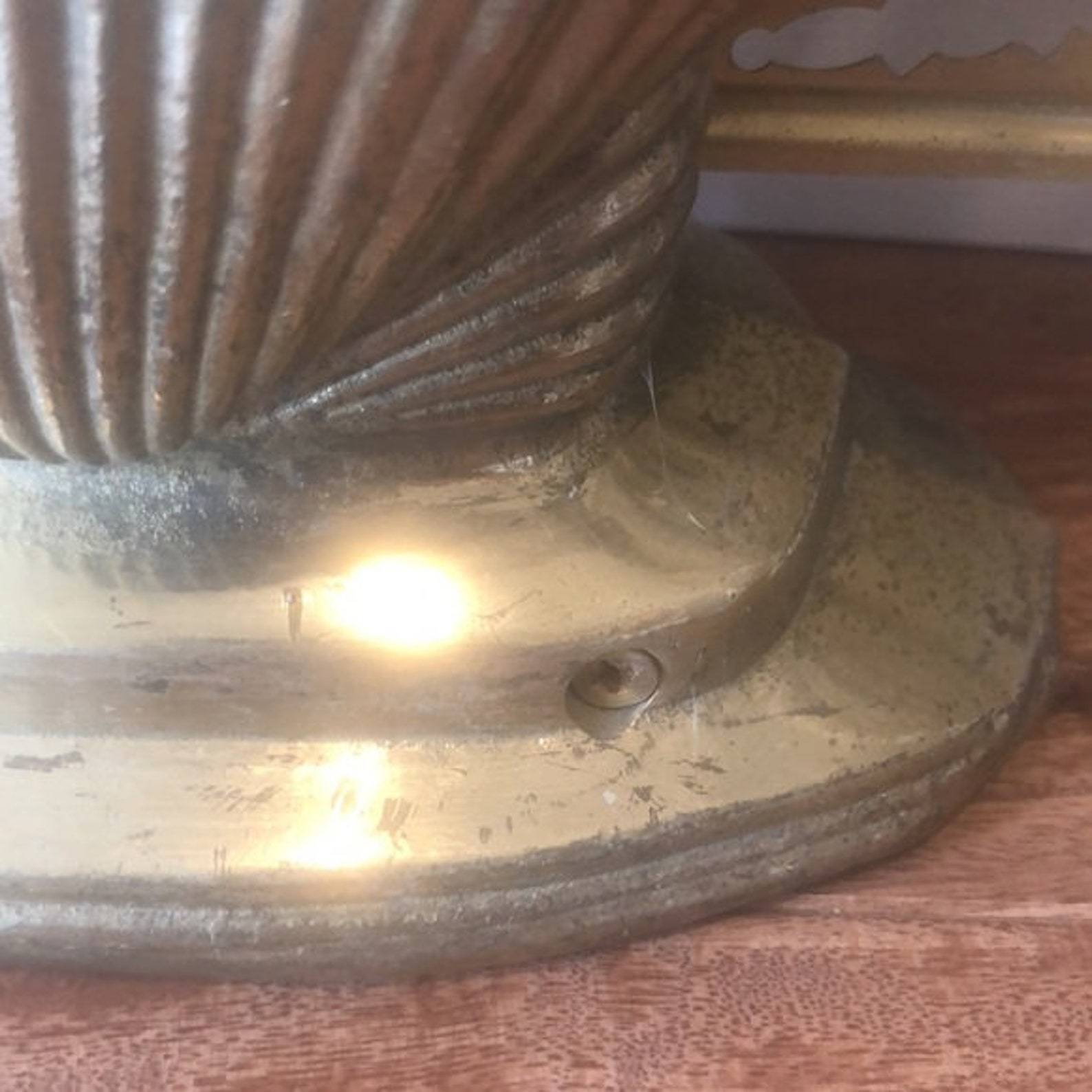 Vintage Messing Kaminsieb Pfau Muschel Muschel | Etsy