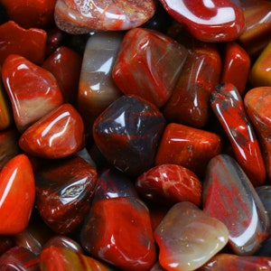 100-1000 grams &#39;Arizona red&#39; petrified wood  tumbled stones, bulk &#39;Arizona red&#39; tumbled stones, &#39;Arizona red &#39; petrified wood wholesale