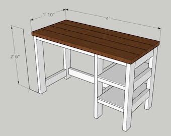 DIY Desk Construction Plans