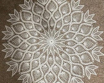 Vintage Pineapple Doily Pattern: Digital File