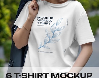PSD-mockup damest-shirts Bewerkbare kleuren all-over print mock-ups hoge resolutie mode kleding mock-up