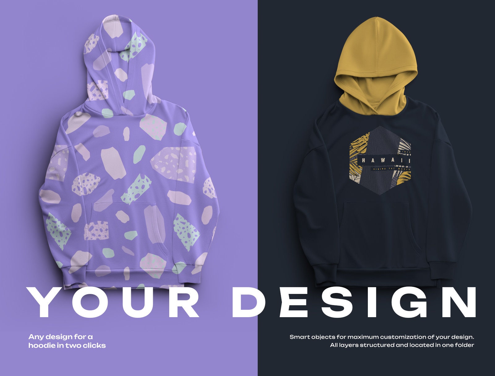 All over print hoodie mockup hot sale