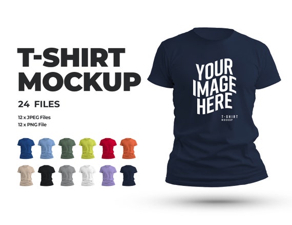 Mens Blank Shirt Mockups Gildan G5000 3D Mockup T-shirt - Etsy