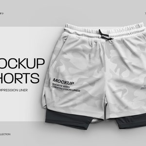 Shorts Mockup Set 8 PSD Files