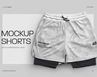 Shorts Mockup Set 8 PSD Files