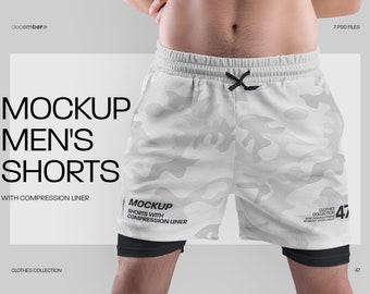 Men's Shorts Mockup Set - Mockup World