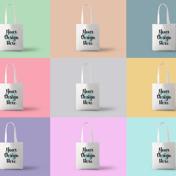 Good Looking Tote Bag Mockup Bundle, Shopping Bag Mockups, 9 Tote Mockup, Product Mockup, Product Background, JPEG \ PNG