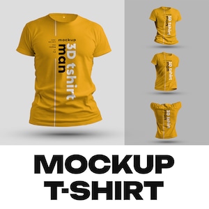 T-shirt Designs Mockup PSD All Over Print