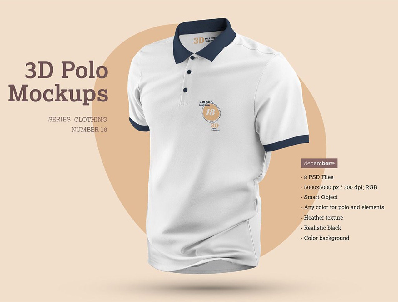 Polo Shirt Mockup Front and Back Mockup PSD Smart Object for Design - Etsy