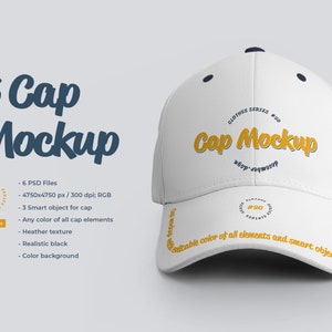 Baseball Cap Mockup PSD