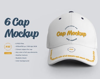 Baseball Cap Mockup PSD