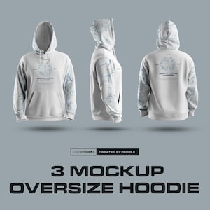 Pull Over Hoodie Mockup PSD Editable Color and Elements Hoodies Fashion Mockups