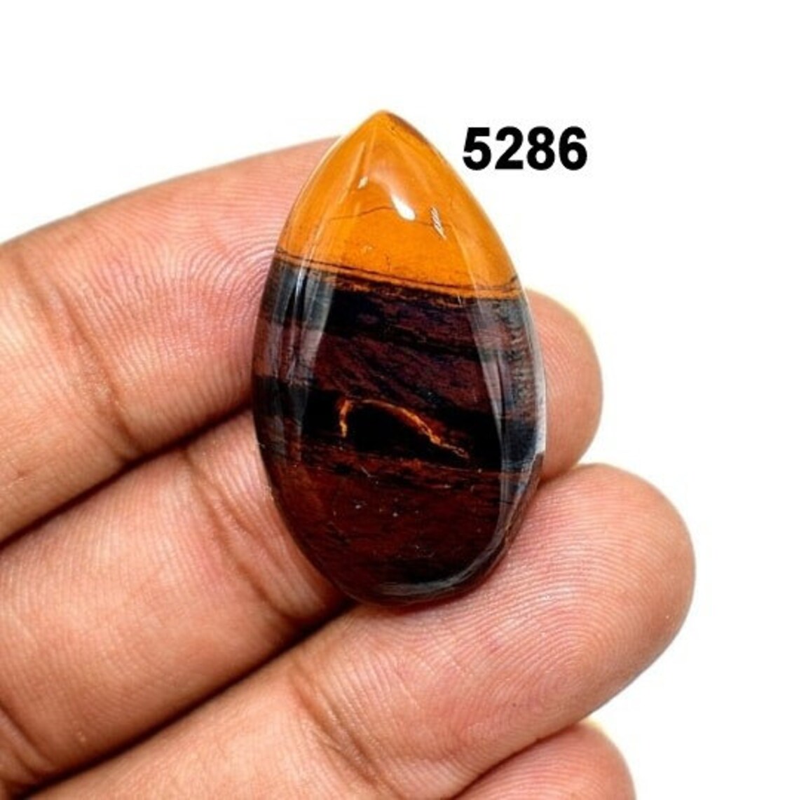 Desert Sunset Jasper Gemstone Cabochon Fabulous Quality Etsy