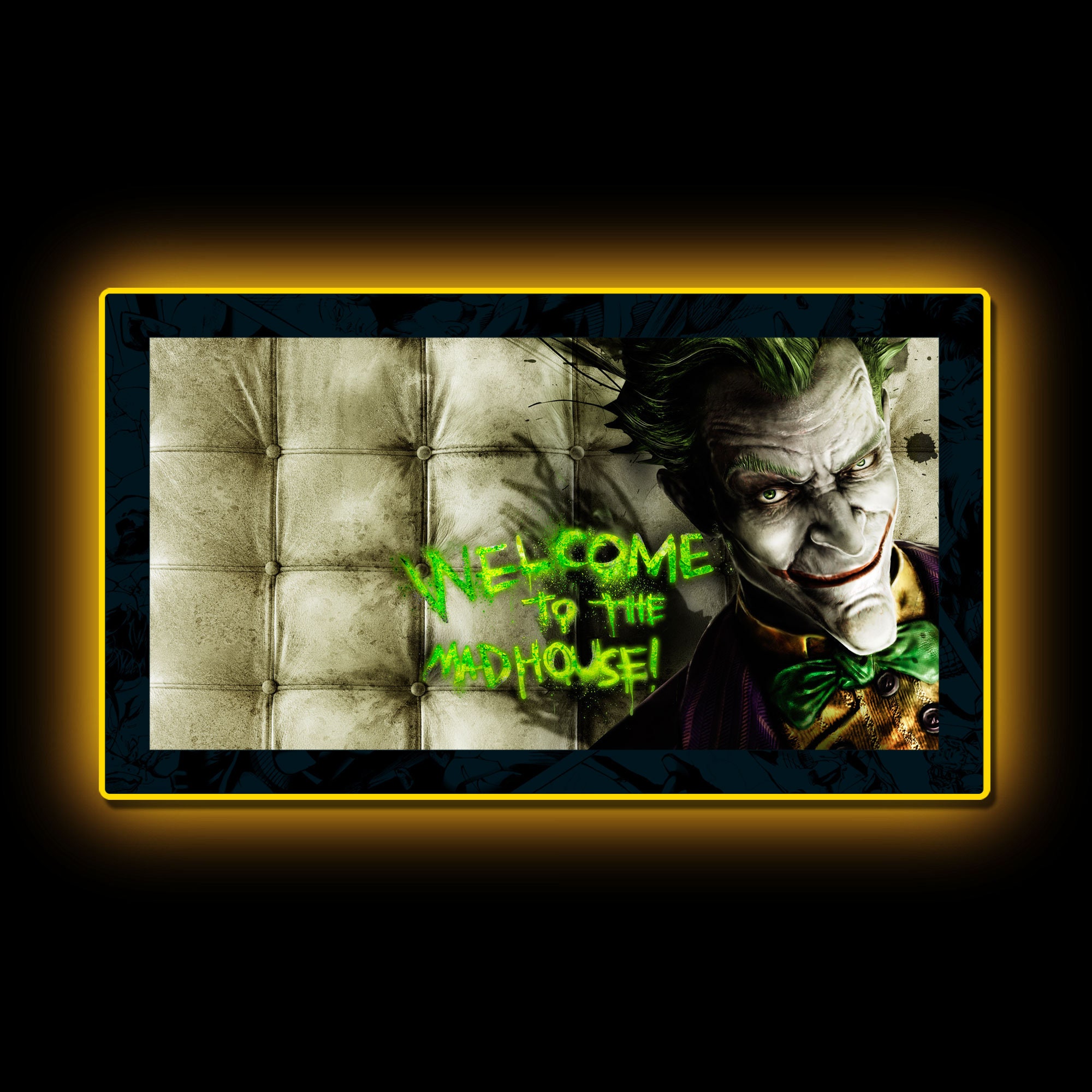 Poster Adesivo decorativo Batman Arkham City b 42,5x60cm