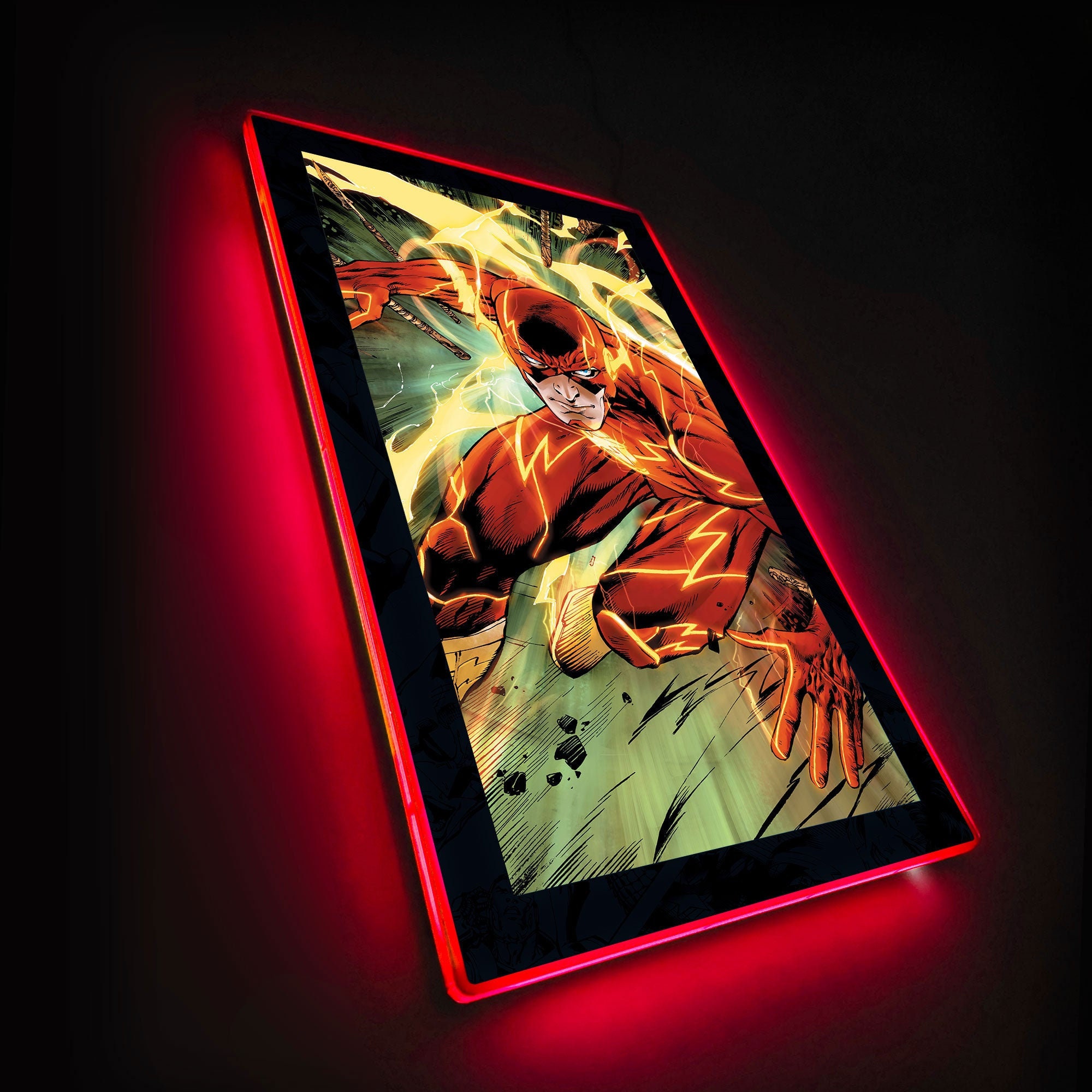 The Flash™ LED Mini-poster - Etsy