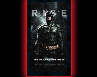 The Dark Knight Rises 01 LED Illuminated Mini Poster