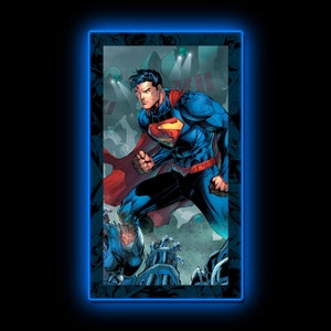 Superman™ LED Mini-Poster